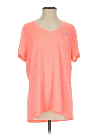 Pre-owned Under Armour Active T-shirt In Orange