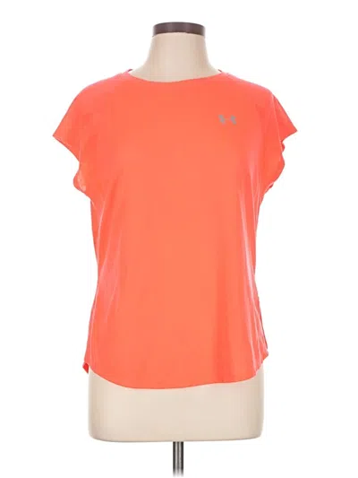 Pre-owned Under Armour Active T-shirt In Orange