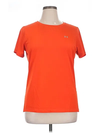 Pre-owned Under Armour Active T-shirt In Orange