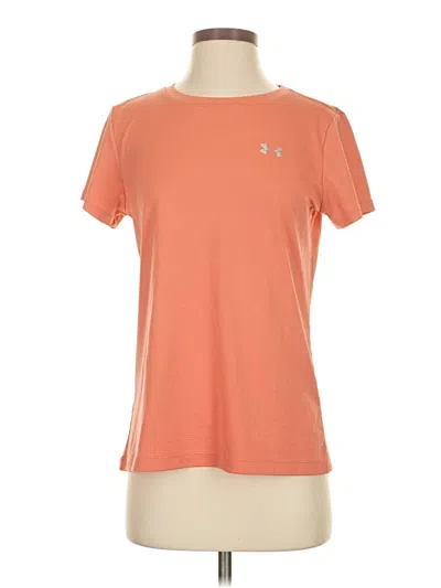 Pre-owned Under Armour Active T-shirt In Orange