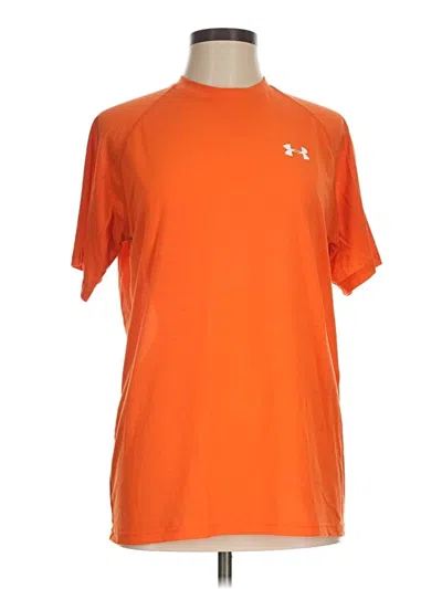 Pre-owned Under Armour Active T-shirt In Orange