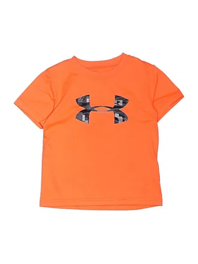 Pre-owned Under Armour Kids' Active T-shirt In Orange