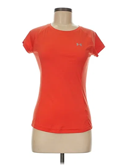 Pre-owned Under Armour Active T-shirt In Orange