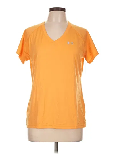 Pre-owned Under Armour Active T-shirt In Orange