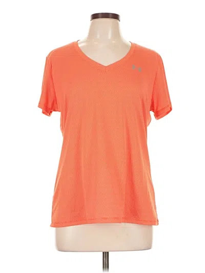 Pre-owned Under Armour Active T-shirt In Orange