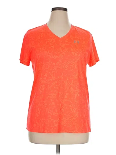 Pre-owned Under Armour Active T-shirt In Orange