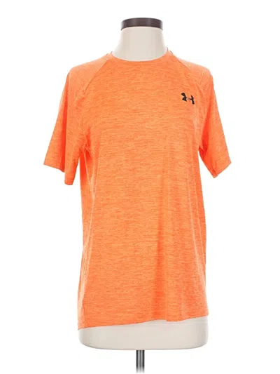 Pre-owned Under Armour Active T-shirt In Orange
