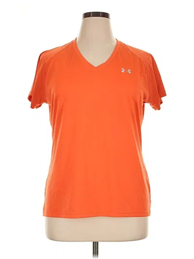 Pre-owned Under Armour Active T-shirt In Orange