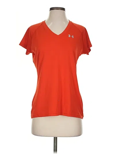 Pre-owned Under Armour Active T-shirt In Orange