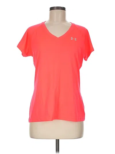 Pre-owned Under Armour Active T-shirt In Orange