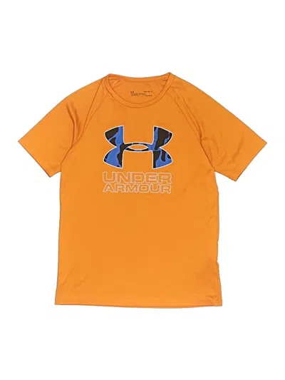 Pre-owned Under Armour Kids' Active T-shirt In Orange