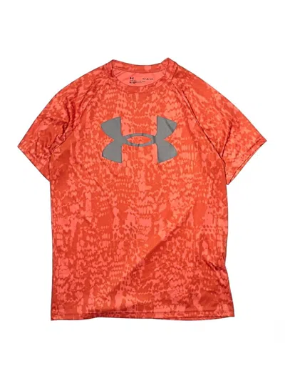 Pre-owned Under Armour Kids' Active T-shirt In Orange