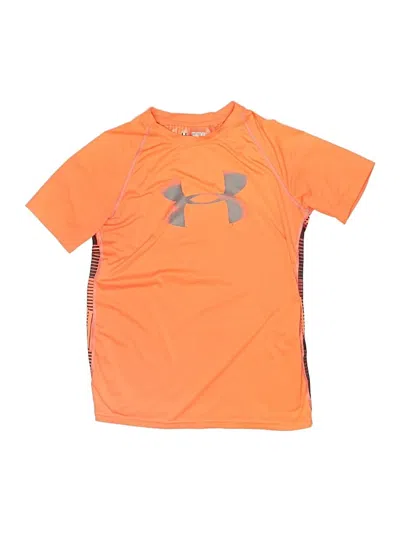 Pre-owned Under Armour Kids' Active T-shirt In Orange