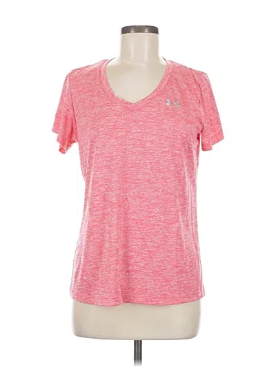 Pre-owned Under Armour Active T-shirt In Pink