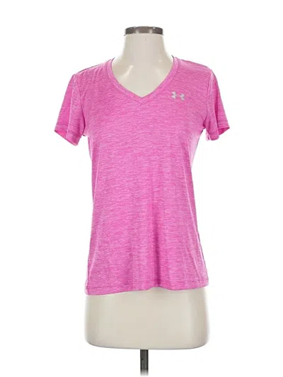 Pre-owned Under Armour Active T-shirt In Pink