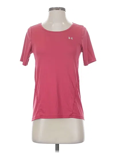 Pre-owned Under Armour Active T-shirt In Pink