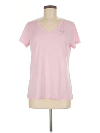 Pre-owned Under Armour Active T-shirt In Pink