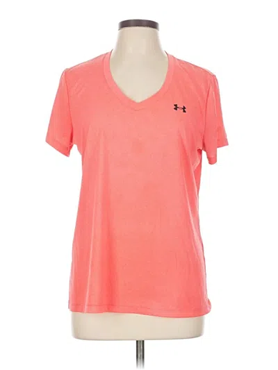 Pre-owned Under Armour Active T-shirt In Pink