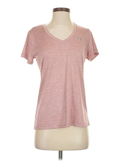 Pre-owned Under Armour Active T-shirt In Pink