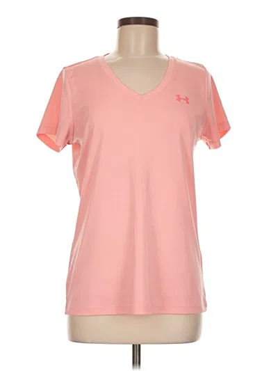 Pre-owned Under Armour Active T-shirt In Pink