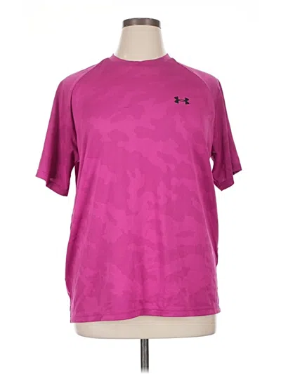 Pre-owned Under Armour Active T-shirt In Pink