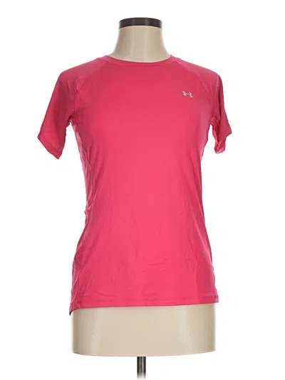 Pre-owned Under Armour Active T-shirt In Pink