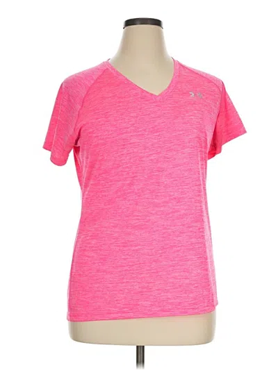 Pre-owned Under Armour Active T-shirt In Pink