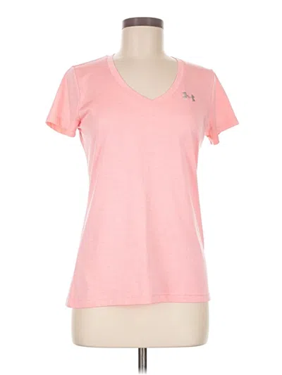 Pre-owned Under Armour Active T-shirt In Pink