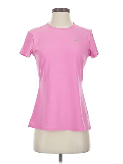 Pre-owned Under Armour Active T-shirt In Pink