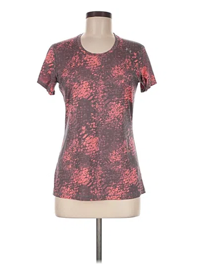 Pre-owned Under Armour Active T-shirt In Pink