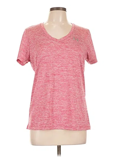 Pre-owned Under Armour Active T-shirt In Pink