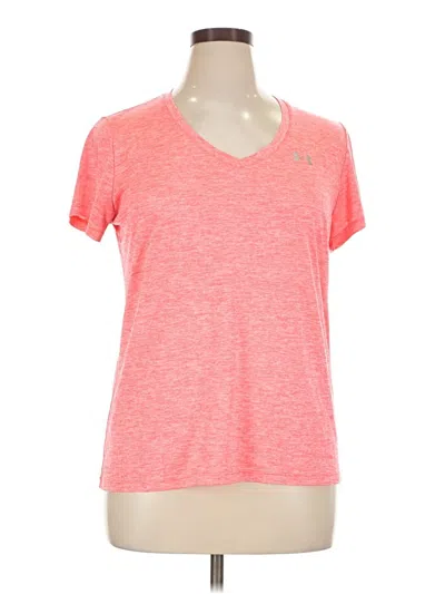 Pre-owned Under Armour Active T-shirt In Pink
