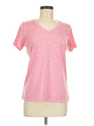 Pre-owned Under Armour Active T-shirt In Pink
