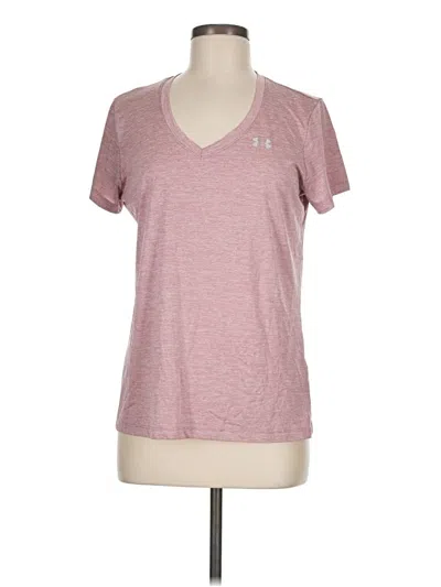 Pre-owned Under Armour Active T-shirt In Pink