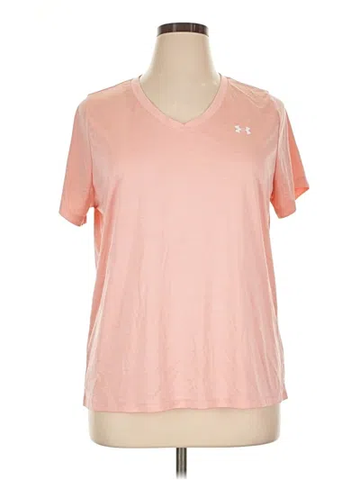 Pre-owned Under Armour Active T-shirt In Pink