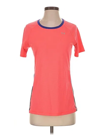 Pre-owned Under Armour Active T-shirt In Pink
