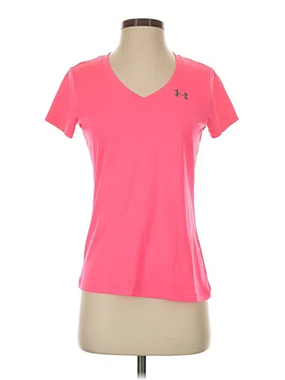 Pre-owned Under Armour Active T-shirt In Pink