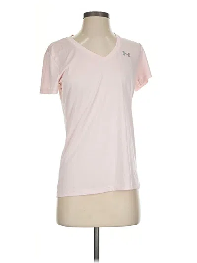 Pre-owned Under Armour Active T-shirt In Pink