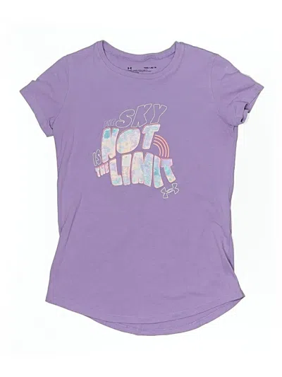 Pre-owned Under Armour Kids' Active T-shirt In Purple