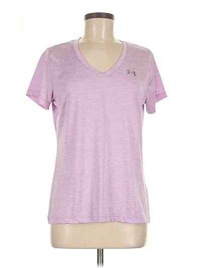 Pre-owned Under Armour Active T-shirt In Purple