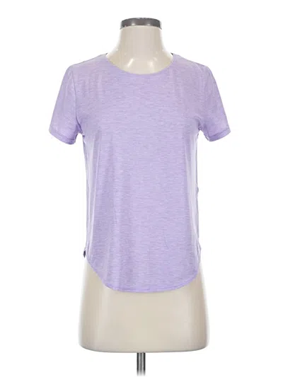 Pre-owned Under Armour Active T-shirt In Purple