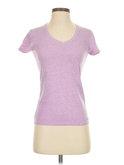 Pre-owned Under Armour Active T-shirt In Purple