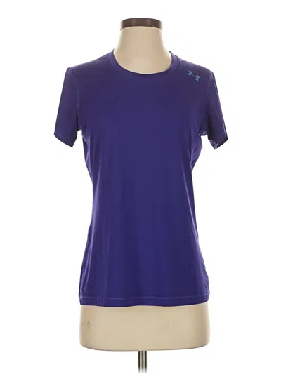 Pre-owned Under Armour Active T-shirt In Purple
