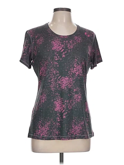 Pre-owned Under Armour Active T-shirt In Purple