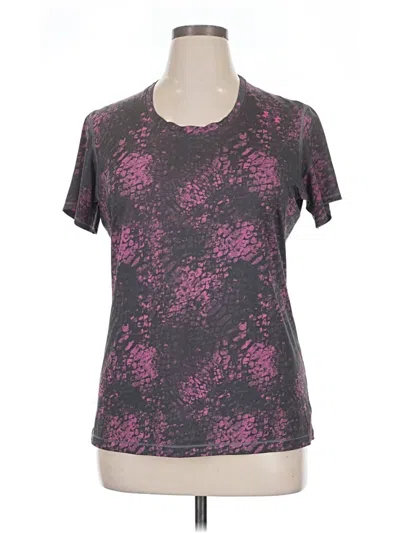 Pre-owned Under Armour Active T-shirt In Purple