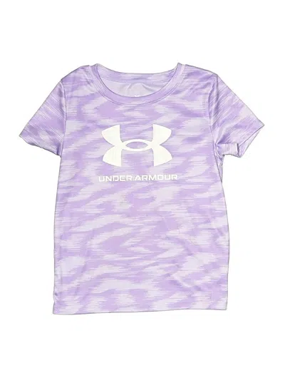 Pre-owned Under Armour Kids' Active T-shirt In Purple