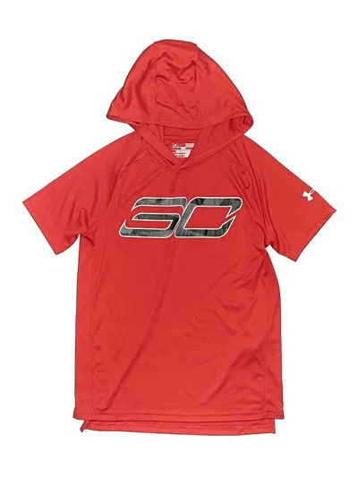 Pre-owned Under Armour Kids' Active T-shirt In Red