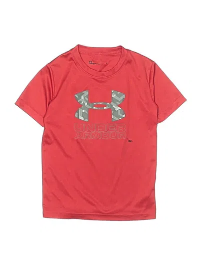 Pre-owned Under Armour Kids' Active T-shirt In Red