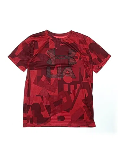 Pre-owned Under Armour Kids' Active T-shirt In Red