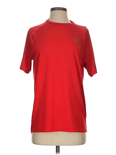 Pre-owned Under Armour Active T-shirt In Red
